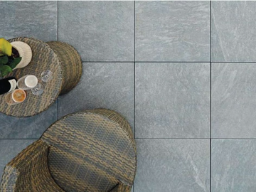 COLOSSEO SILVERGRAU - Outdoor floor tiles with stone effect by PIETRA SINTERIZZATA