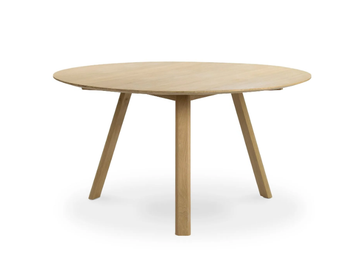 CHARLES - Round oak table by Pilma
