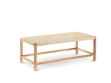 DANOUT - Rectangular teak garden side table by Pilma