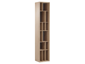 EPURE - Open freestanding oak bookcase by Pilma