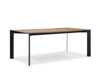 FUSION - Rectangular teak table by Pilma