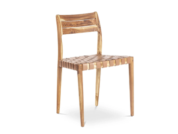 LEN - Teak chair open back by Pilma