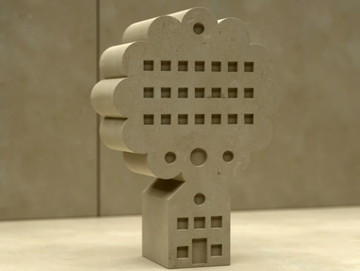 ALBERO - Lecce stone bookend by PIMAR