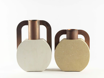 AMPOLLE - Natural stone garden vase by PIMAR