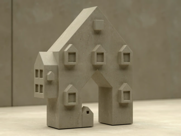CASA DENTRO CASA - Lecce stone bookend by PIMAR