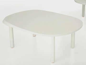 GALATONE - Oval lecce stone garden table by PIMAR