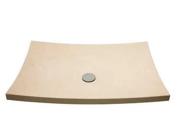 L24 - Countertop single lecce stone washbasin by PIMAR