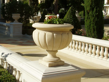 Lecce stone garden vase - Lecce stone garden vase by PIMAR