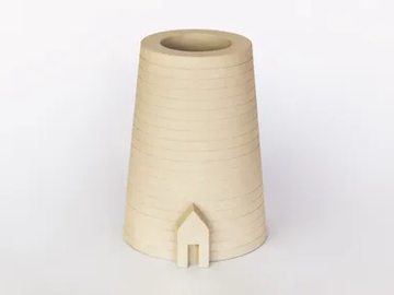 PAGLIARA - Lecce stone vase by PIMAR