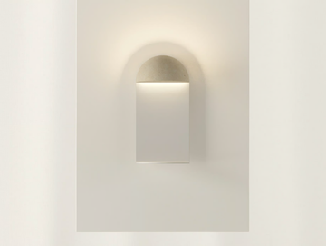 PUNTO - Natural stone and metal wall lamp by PIMAR