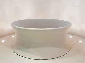 V32 - Freestanding lecce stone bathtub by PIMAR