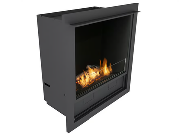 L-FIRE IN CASING - Bioethanol Fireplace insert by Planika
