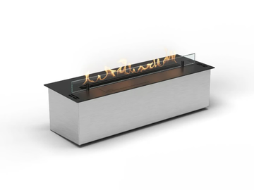 PRIMEFIRE - Built-in bioethanol fireplace by Planika