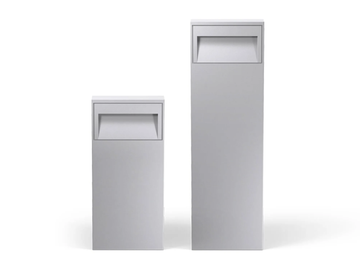 TEAM - Die cast aluminium bollard light by Platek
