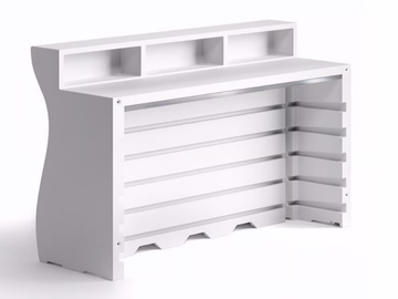 BARTOLOMEO DESK - Polyethylene bar counter by Plust