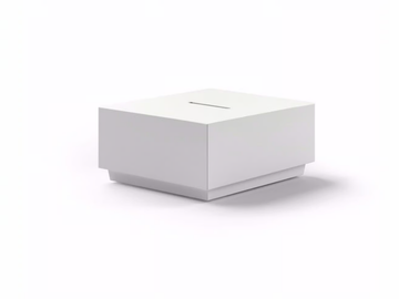 BIG CUT - Low polyethylene coffee table by Plust