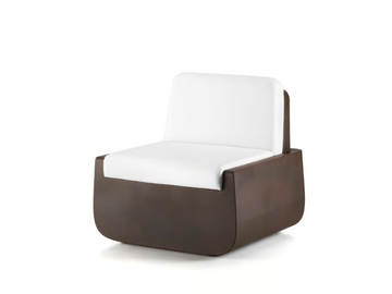 BOLD - Polyethylene garden armchair by Plust