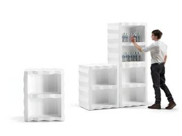 FROZEN DISPLAY - Polyethylene bar cabinet by Plust