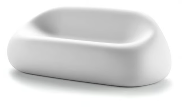 GUMBALL - 2 seater polyethylene garden sofa by Plust