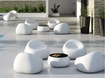 GUMBALL - Polyethylene armchair by Plust