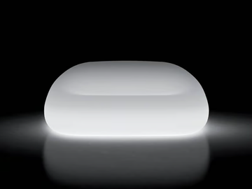GUMBALL - Polypropylene garden sofa with light by Plust