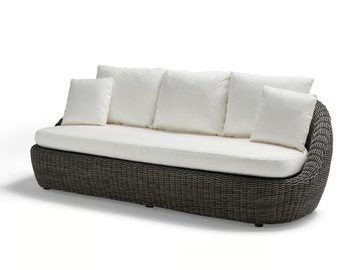 HERITAGE - 3 seater Shintotex® garden sofa by POINT