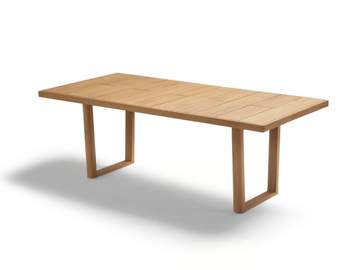 HERITAGE - Rectangular teak garden table by POINT