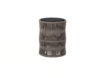 WEAVE - Round rope garden side table by POINT