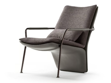 ARABESQUE - Armchair with armrests by Poltrona Frau