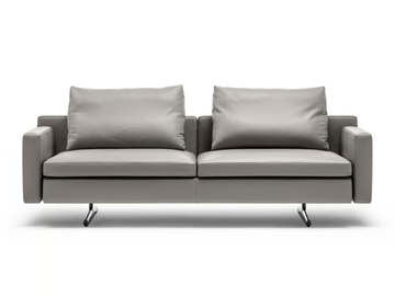 IN THE MOOD - 2 seater leather sofa by Poltrona Frau