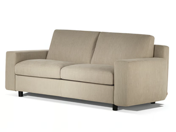 MASSIMOSISTEMA - Fabric sofa bed by Poltrona Frau