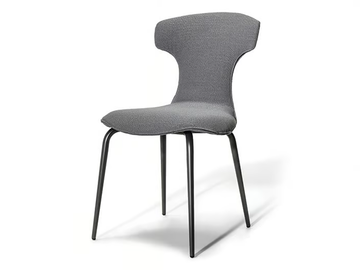 MONTERA MAS - Upholstered fabric chair by Poltrona Frau