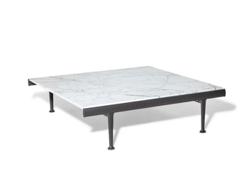 SOUVENIR D'ITALIE - Square low marble coffee table by Poltrona Frau
