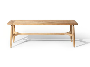 THE SECRET GARDEN - Rectangular teak garden table by Poltrona Frau