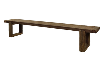 ANDALUCIA - Reclaimed wood bench by POMAX