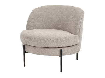 MILES - Fabric easy chair by POMAX