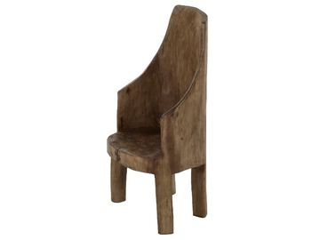 NAGA - Reclaimed wood chair with armrests by POMAX