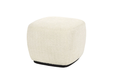PORTERVILLE - Fabric footstool / pouf by POMAX
