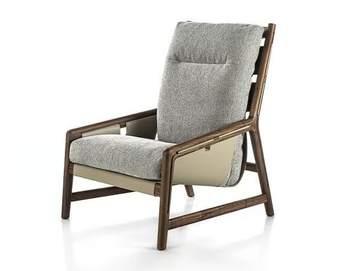 BICE - Armchair with removable cover by Porada