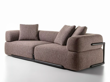 KLEM - Modular sofa with removable cover by Porada