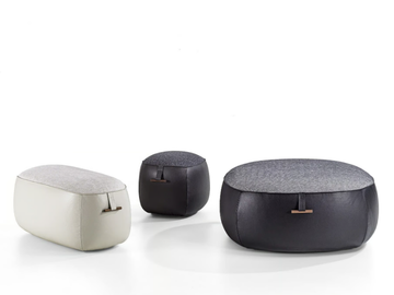 LAGOM - Fabric pouf by Porada