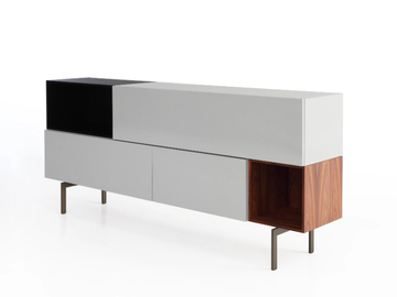 MODERN - Wooden sideboard by Porro