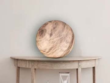 BALL 2003/L36 - LED alabaster table lamp by Possoni Illuminazione