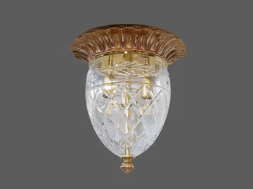CAESAR - LED crystal ceiling light by Possoni Illuminazione