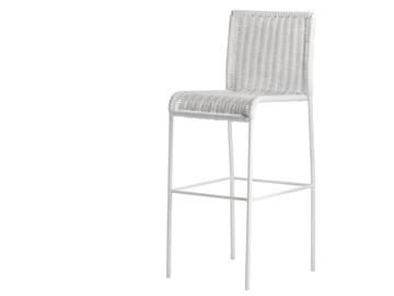 AGRA 688/A - High rope stool with footrest by Potocco