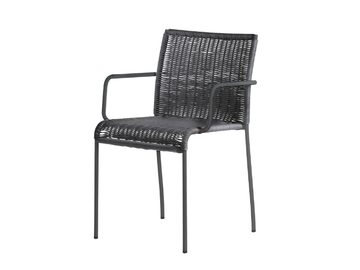 AGRA 688/PXXL - Rope easy chair with armrests by Potocco