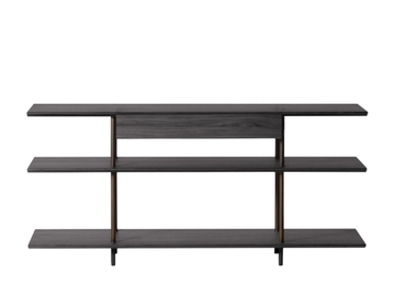ARIAL 870/MS - Open freestanding wooden bookcase by Potocco