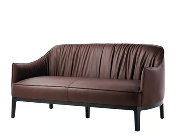 BLOSSOM 840/D - Leather sofa by Potocco