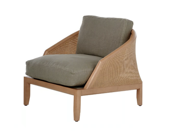 GRACE 834/PB - Armchair with armrests by Potocco