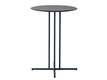 GRAPHIC 955/TAC - Round ash and metal high table by Potocco